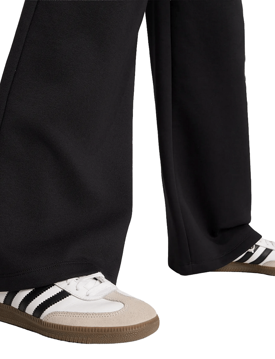 adidas Originals - WIDE LEG PANTS - sweatpants - black - 4