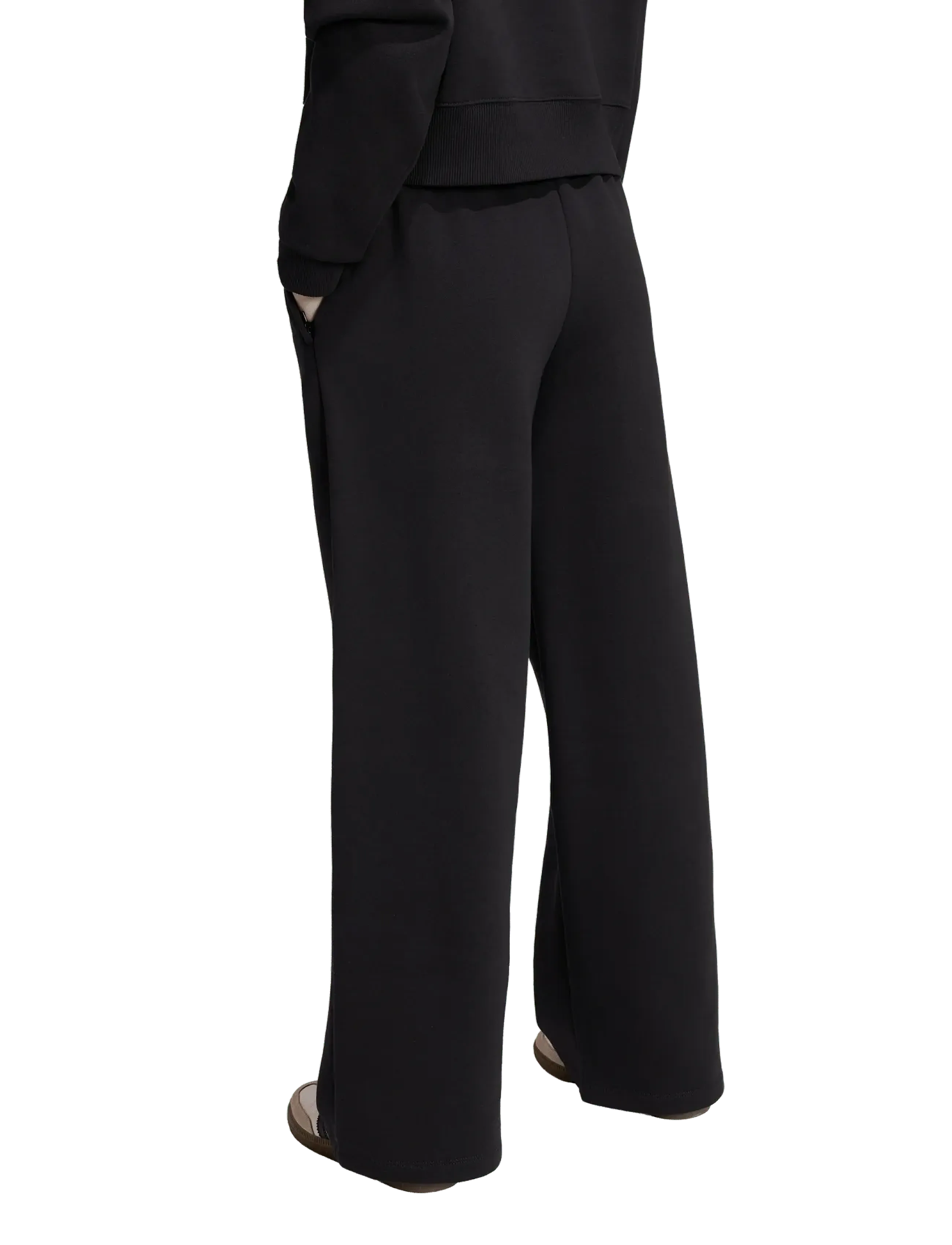 adidas Originals - WIDE LEG PANTS - sweatpants - black - 5