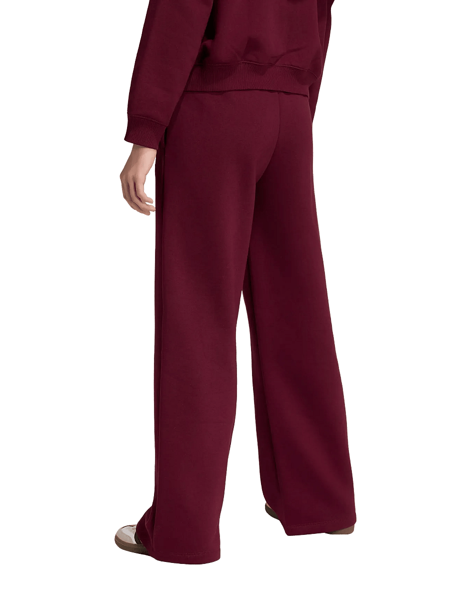 adidas Originals - WIDE LEG PANTS - sweatpants - maroon - 5