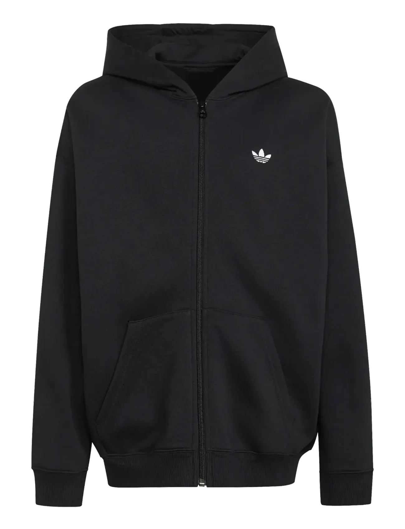 adidas Originals FULL ZIP HOODIE - Sweatshirts & Hættetrøjer - BLACK / black