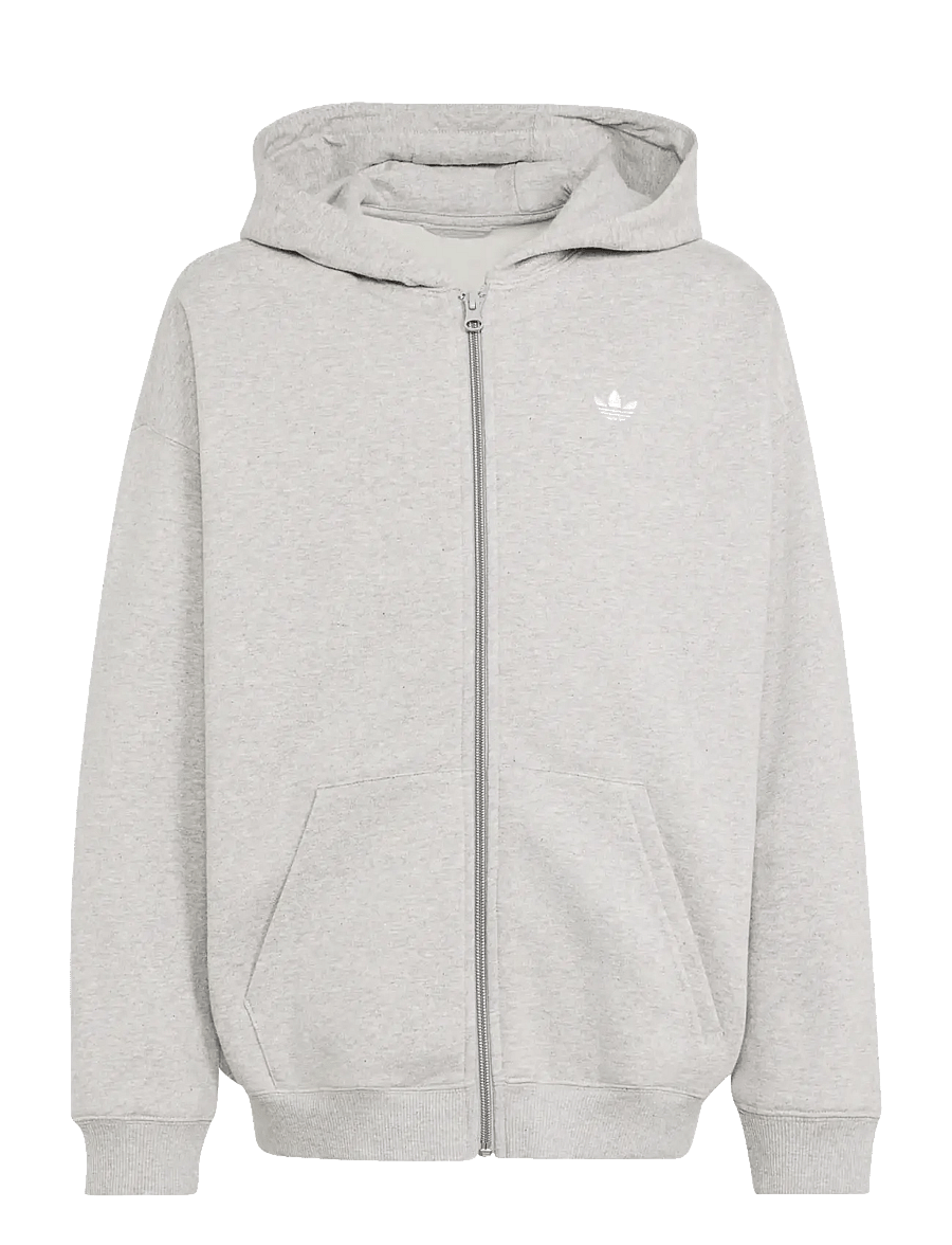 adidas Originals - FULL ZIP HOODIE - kapuutsiga dressipluusid - mgreyh - 1