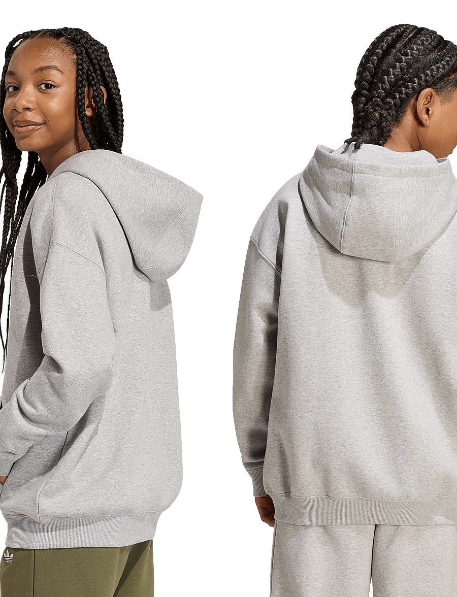 adidas Originals - FULL ZIP HOODIE - hættetrøjer - mgreyh - 3