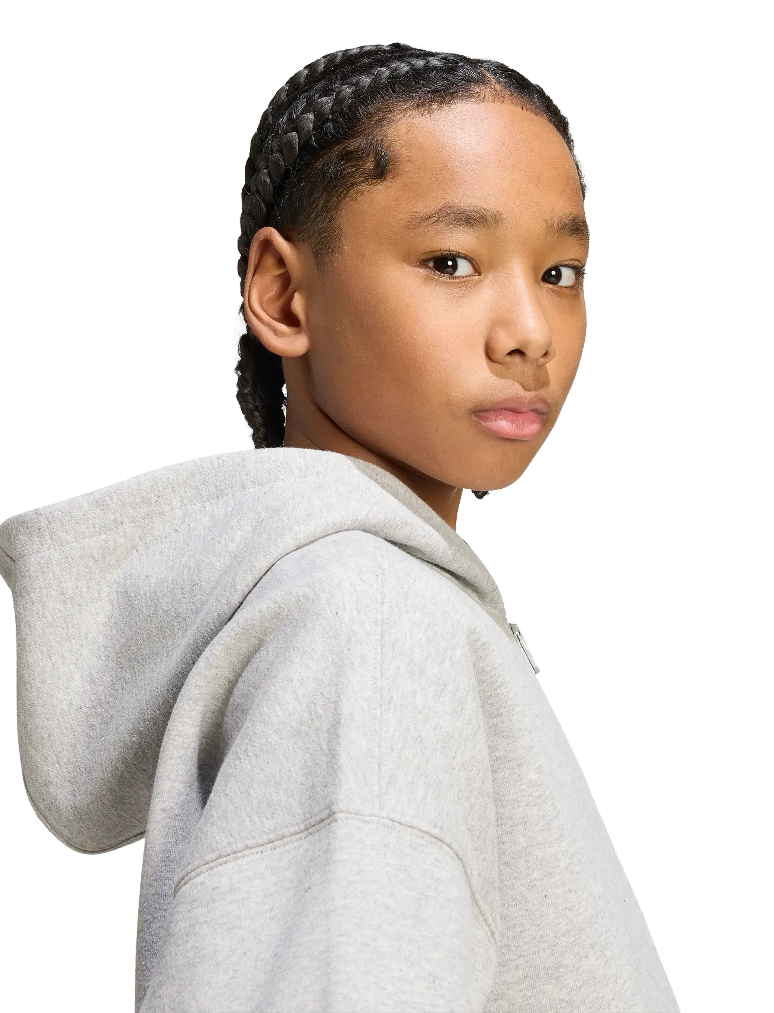 adidas Originals - FULL ZIP HOODIE - kapuutsiga dressipluusid - mgreyh - 4