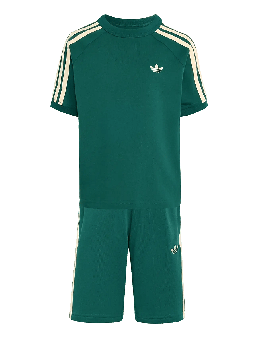 adidas Originals - 3 STRIPE STS - 2-teilige sets - cgreen - 1
