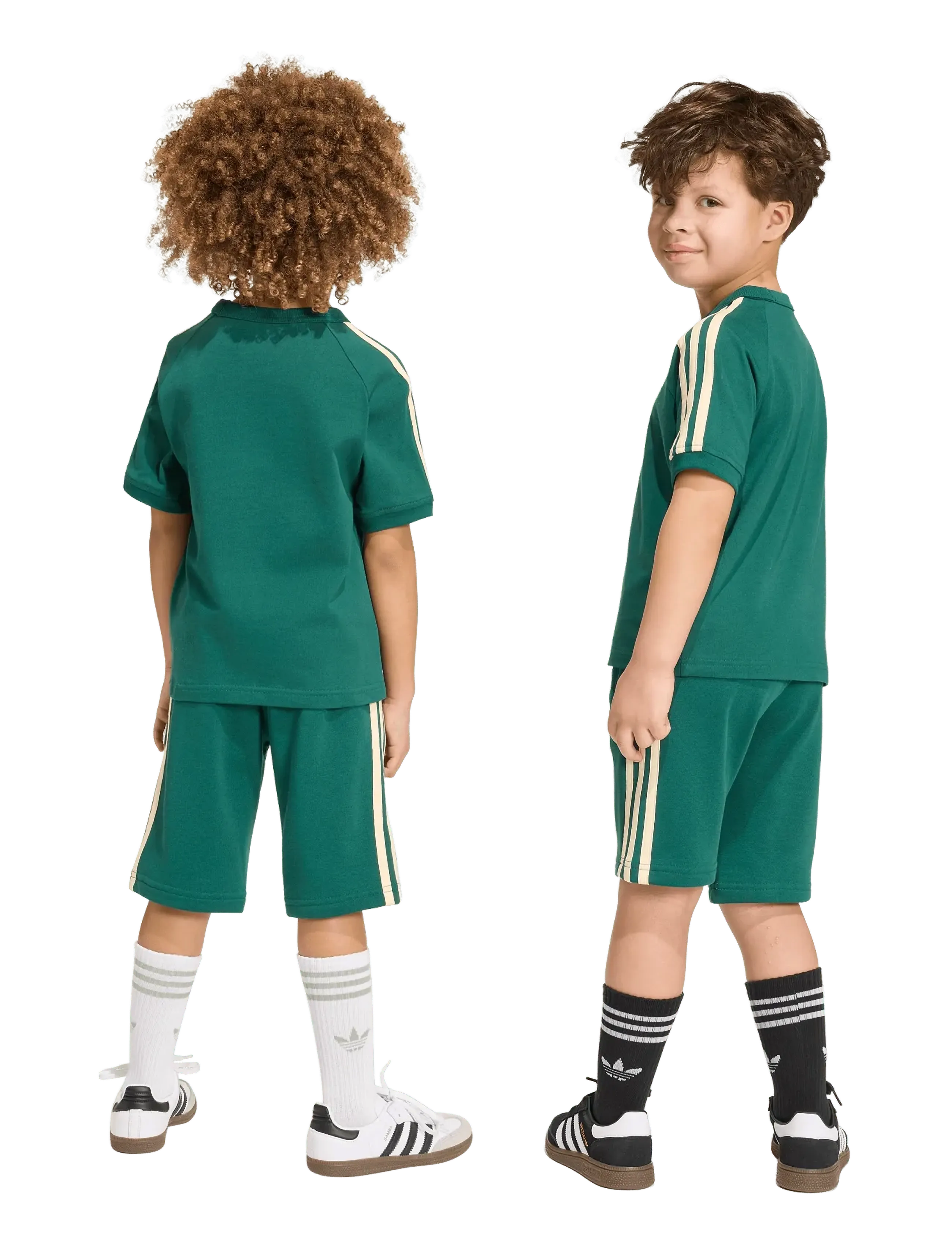 adidas Originals - 3 STRIPE STS - 2-piece sets - cgreen - 5