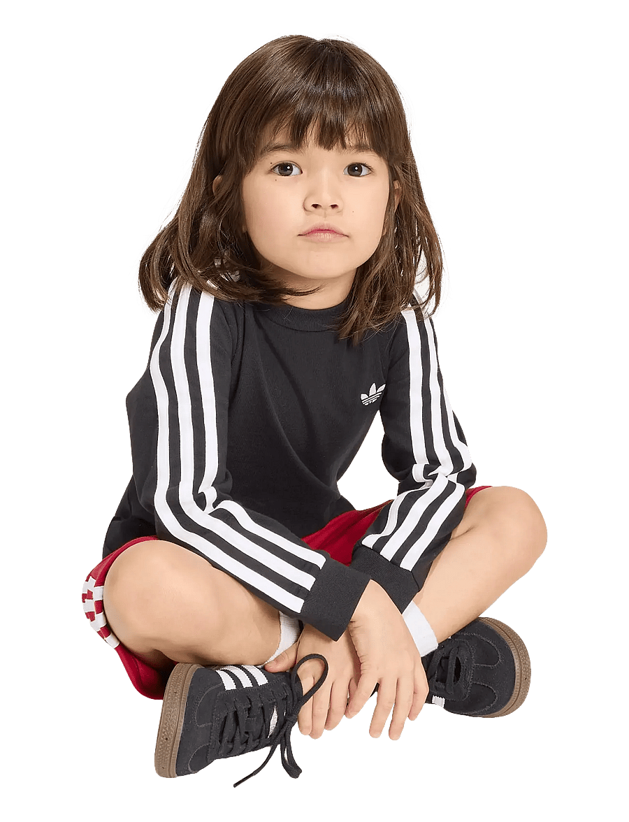 adidas Originals - 3 STRIPE LS - langärmelig - black - 0