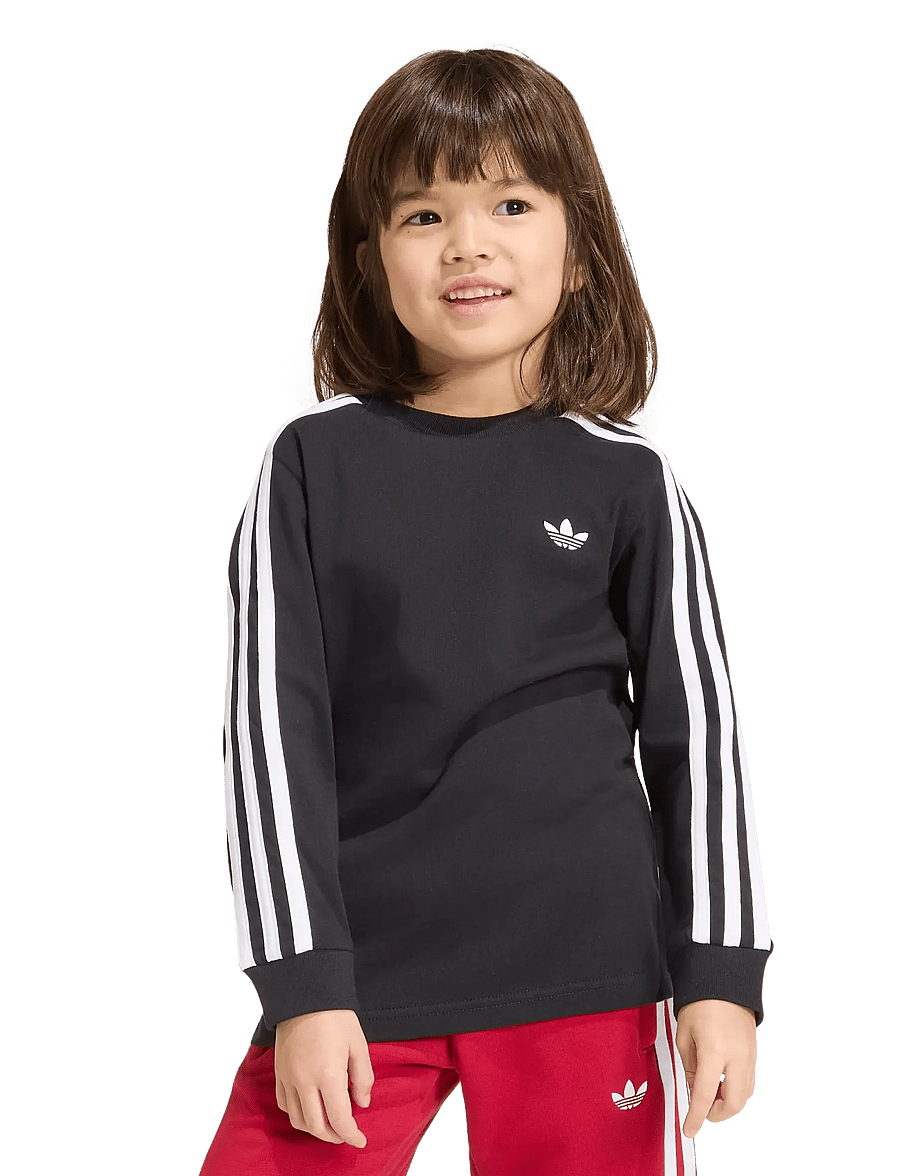 adidas Originals - 3 STRIPE LS - langärmelig - black - 2