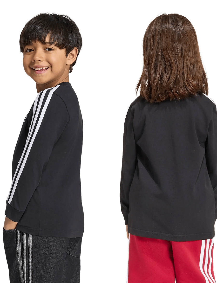 adidas Originals - 3 STRIPE LS - langärmelig - black - 4