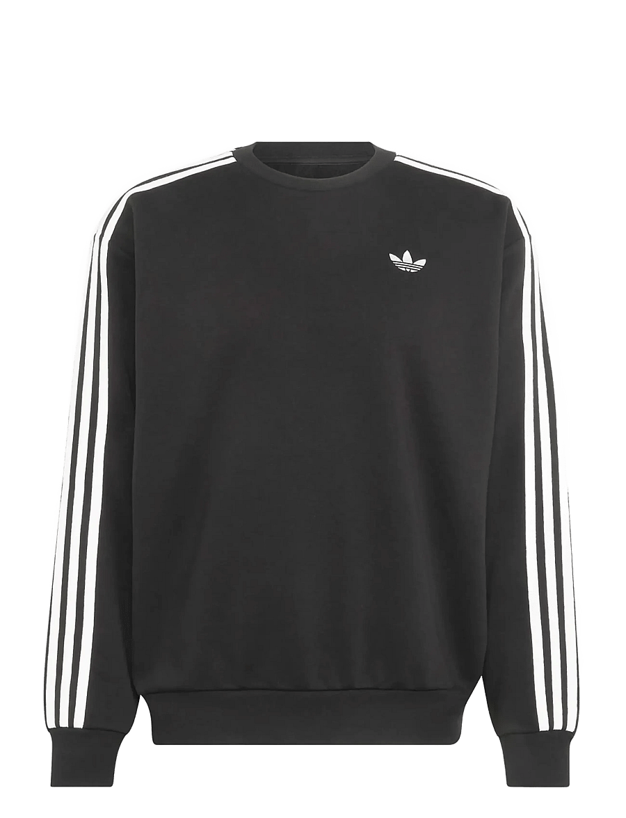 adidas Originals - 3S CREW - oberteile - black/white - 1