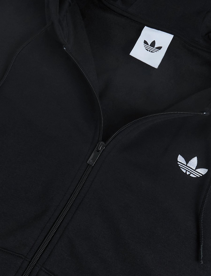 adidas Originals - BAGGY FZ HOODIE - kapuutsiga dressipluusid - black - 2