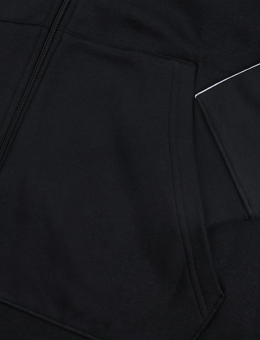 adidas Originals - BAGGY FZ HOODIE - kapuutsiga dressipluusid - black - 3