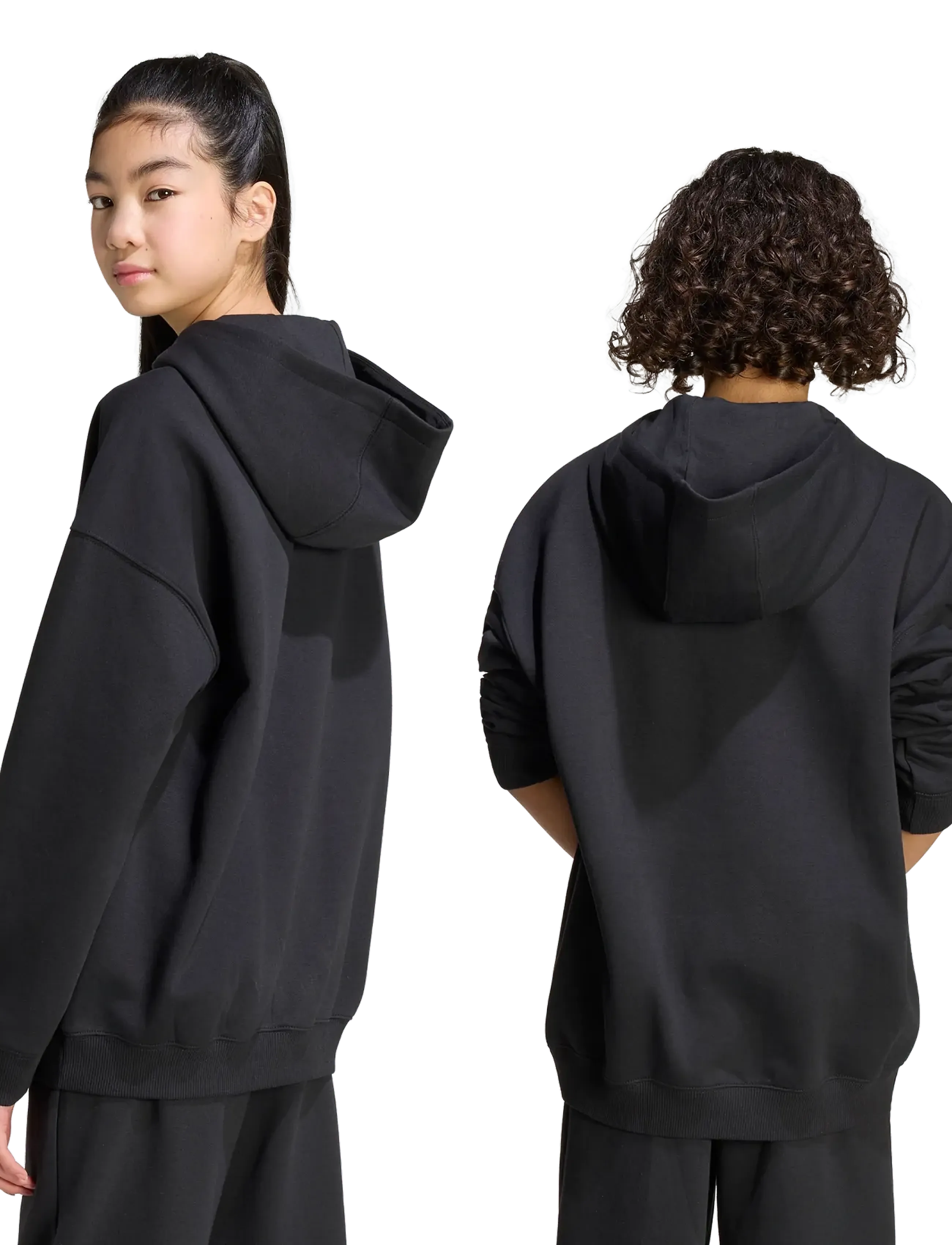 adidas Originals - OVERSIZE HOODIE - kapuzenpullover - black - 3