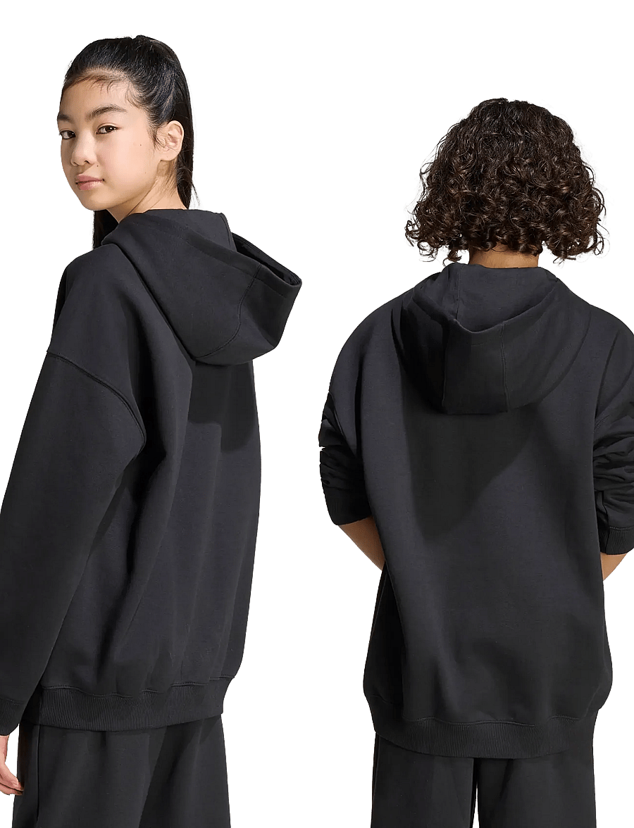 adidas Originals - OVERSIZE HOODIE - kapuzenpullover - black - 3