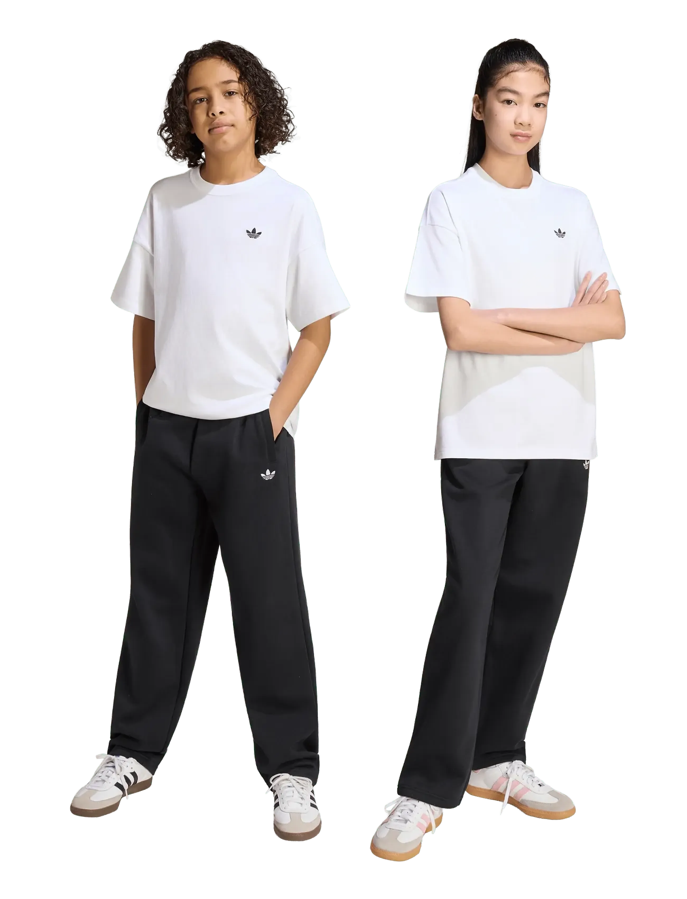 adidas Originals - O HEM PANT FL - jogginghosen - black - 2