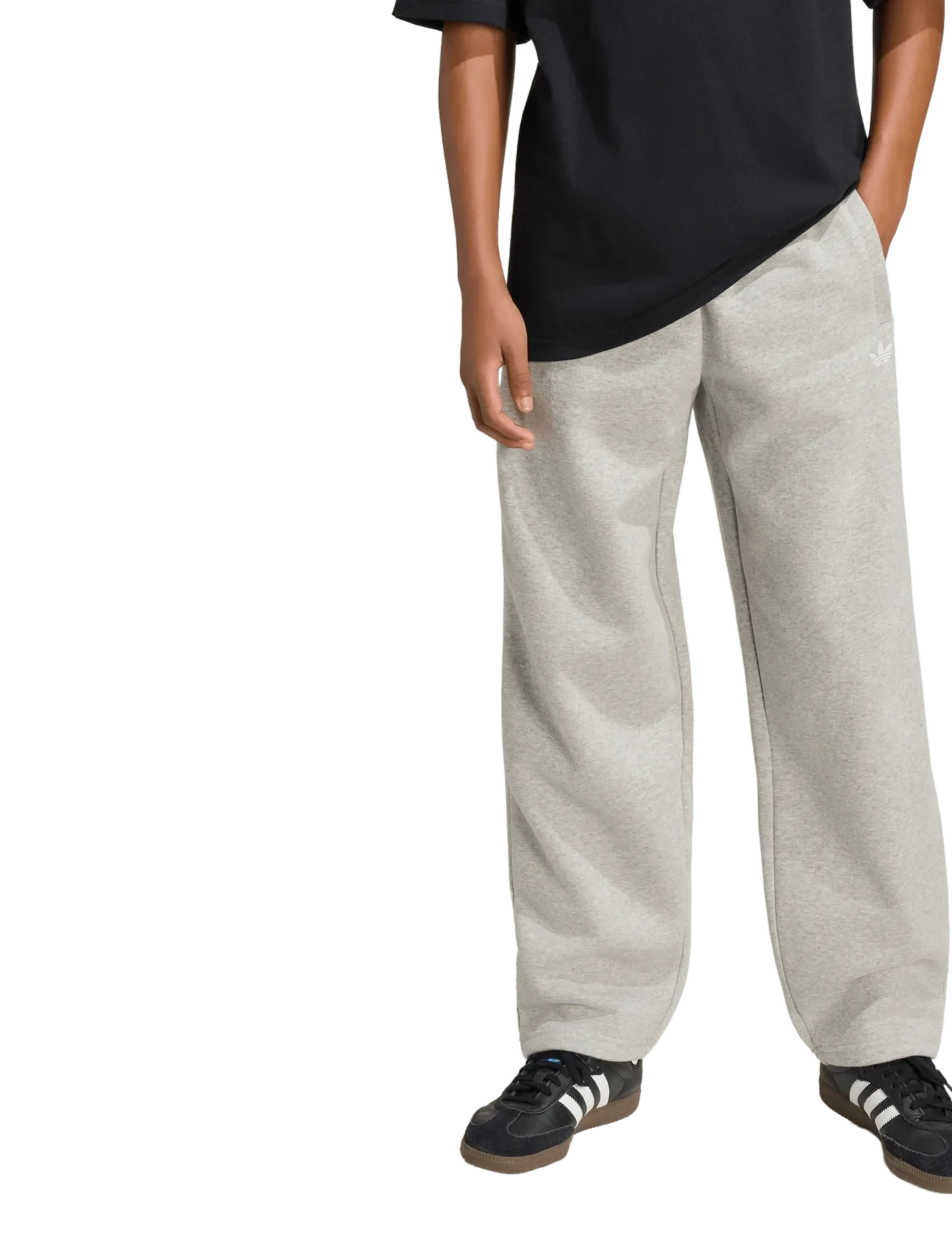 adidas Originals - O HEM PANT FL - dressipüksid - mgreyh - 4