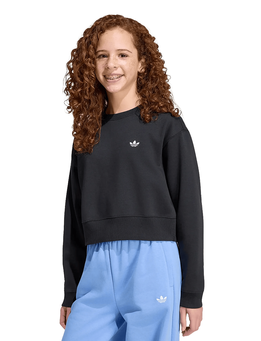 adidas Originals - BOXY CREW - sweatshirts - black - 0