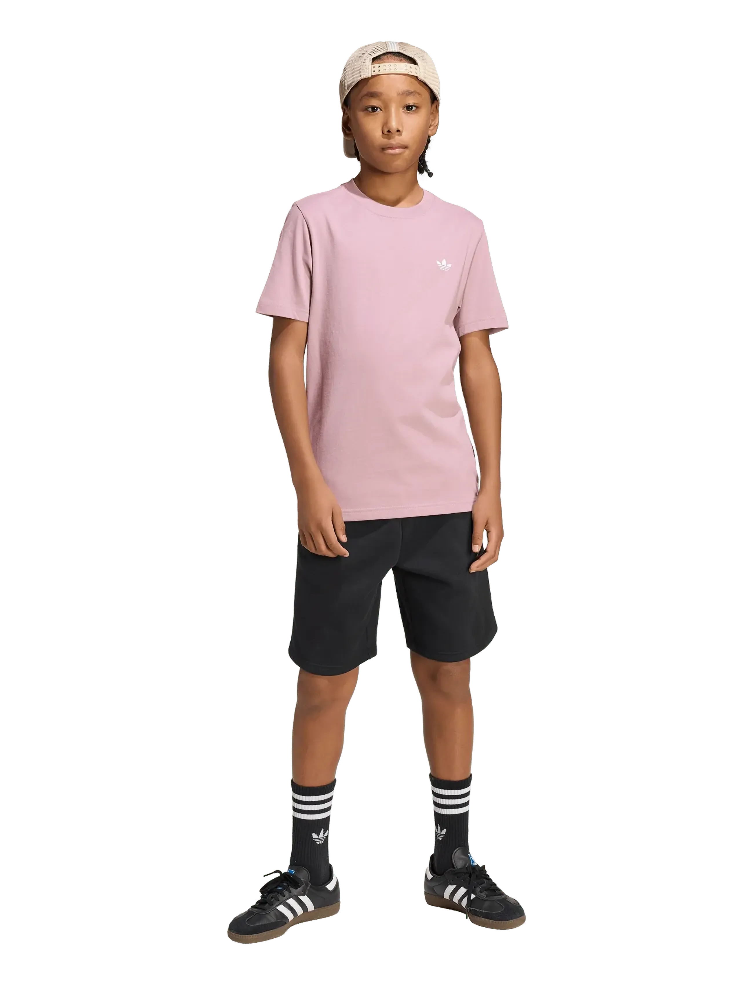 adidas Originals REGULAR TEE - T-shirts - MAGMAU / pink/rose