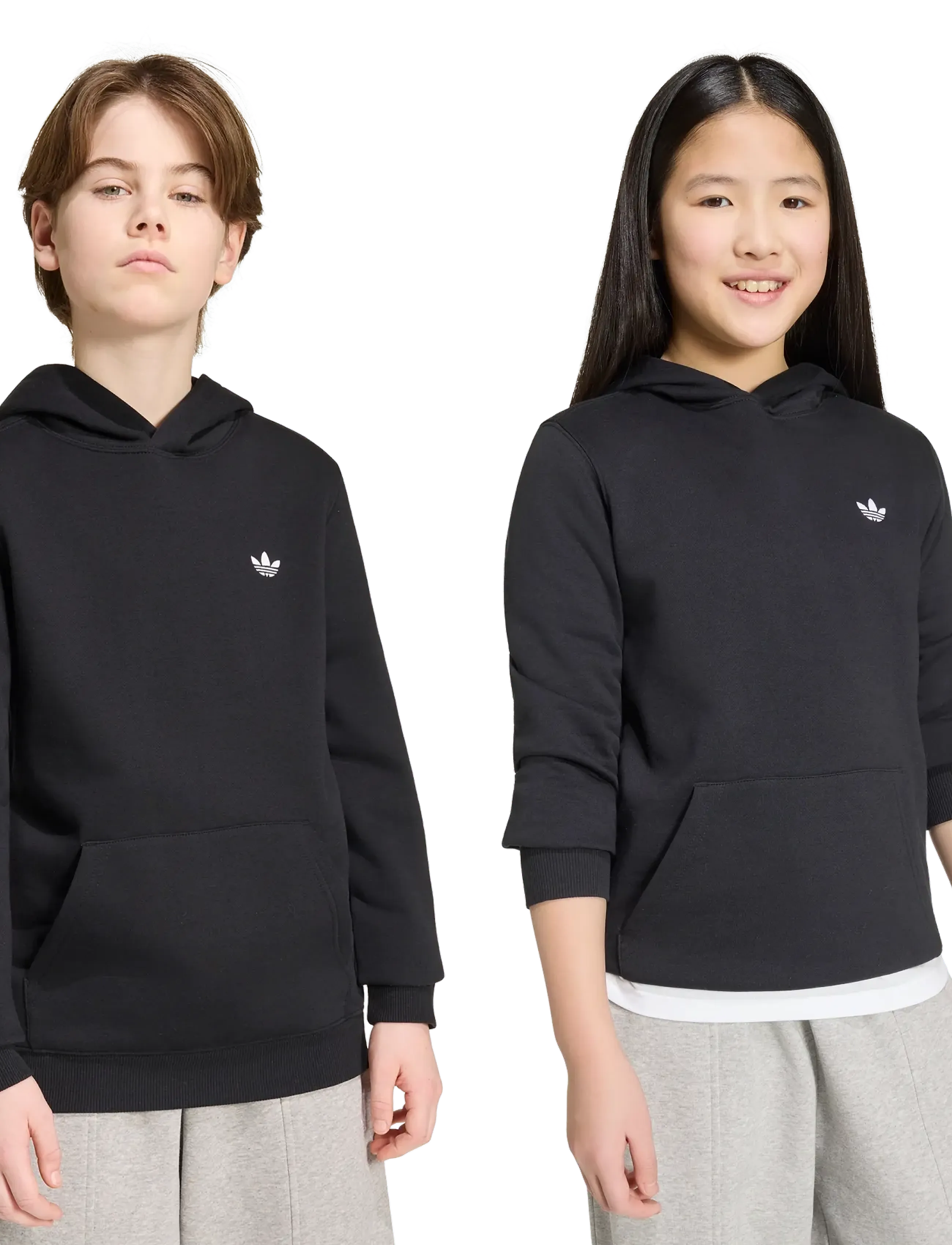 adidas Originals - REGULAR HOODIE - huvtröjor - black - 2