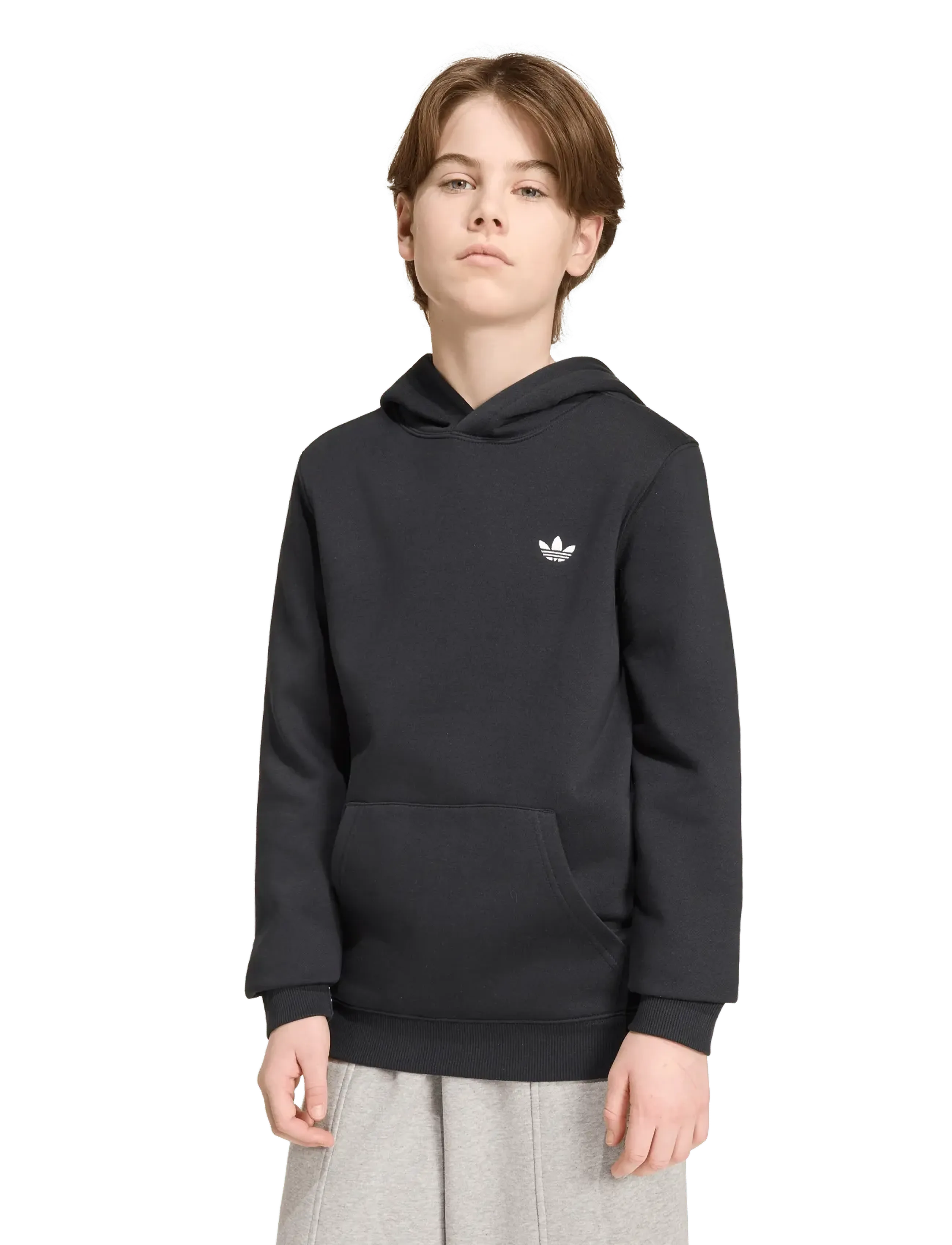 adidas Originals - REGULAR HOODIE - huvtröjor - black - 4