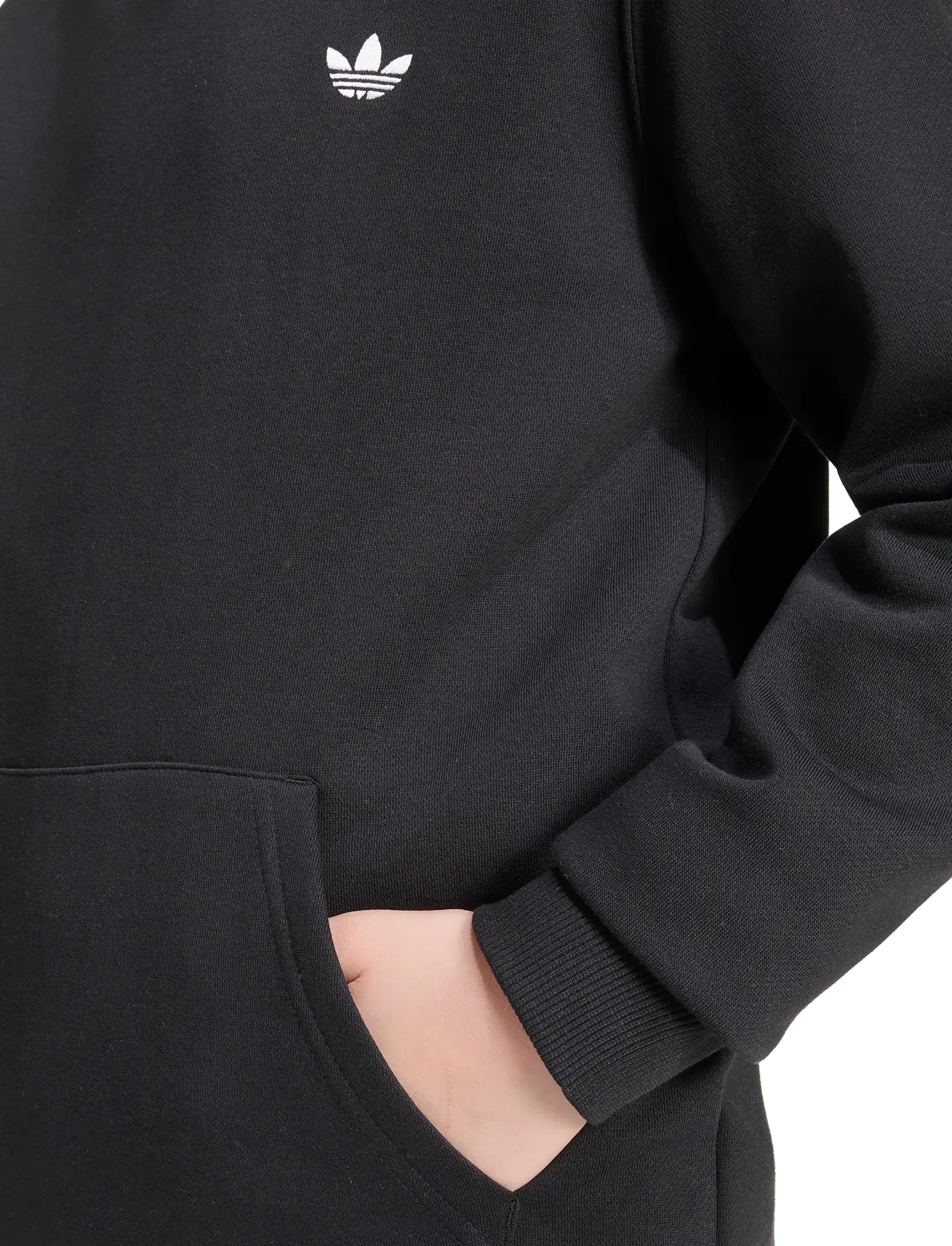adidas Originals - REGULAR HOODIE - huvtröjor - black - 5