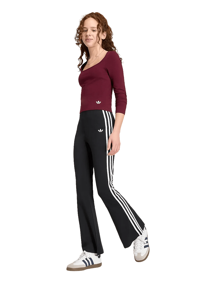 adidas Originals - SLIM LONGSLEEVE - maroon - 2