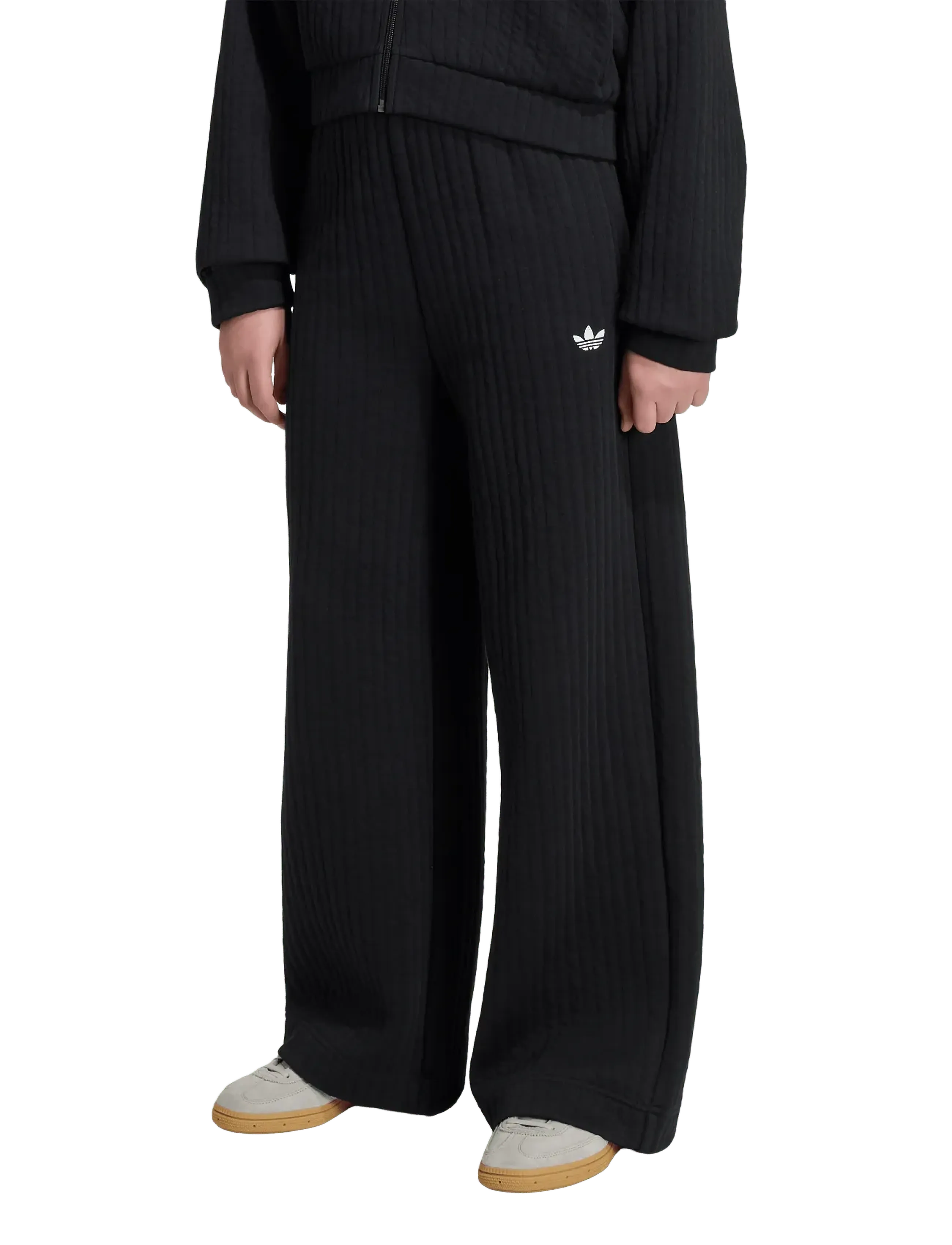 adidas Originals - WIDE LEG PANTS - black - 2