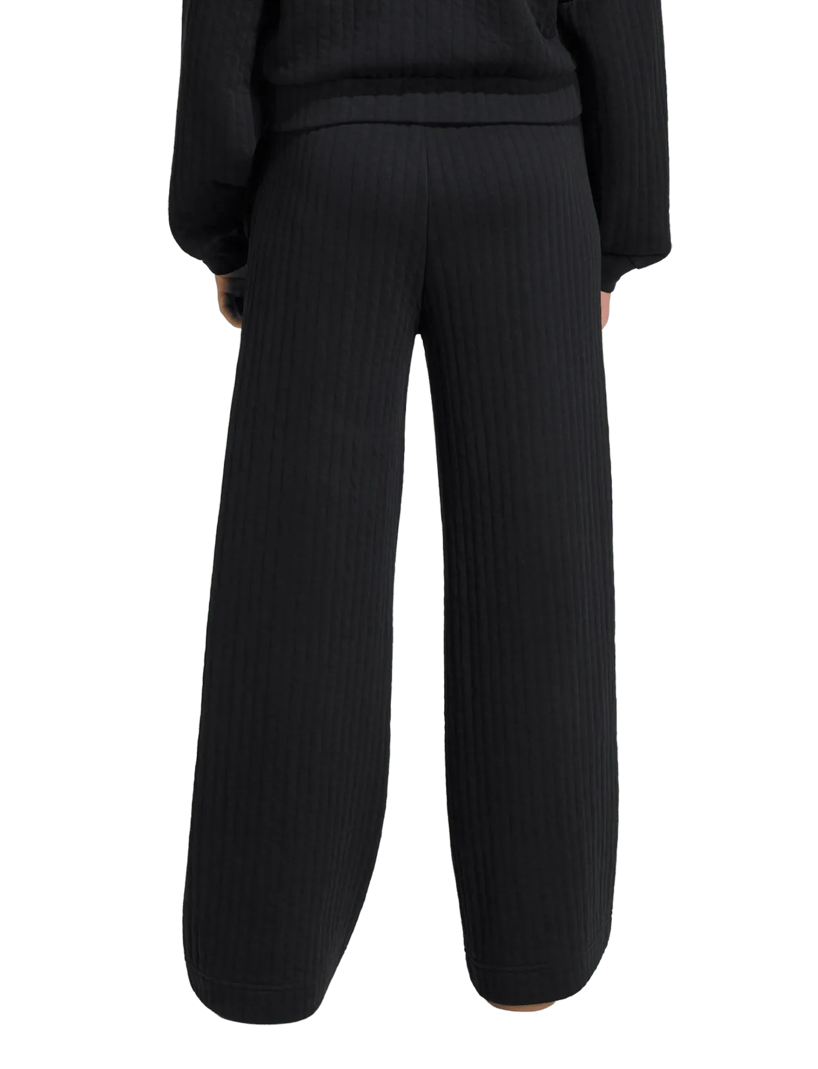 adidas Originals - WIDE LEG PANTS - black - 4