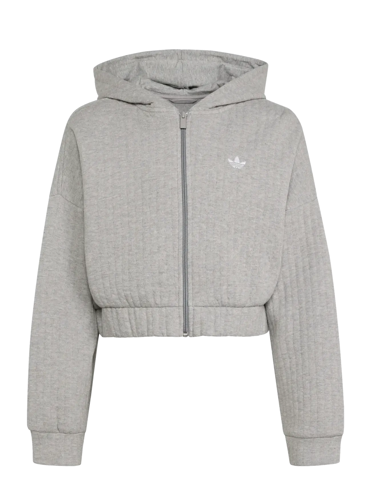 adidas Originals LO ZIP HOODIE - adidas - MGREYH / grey