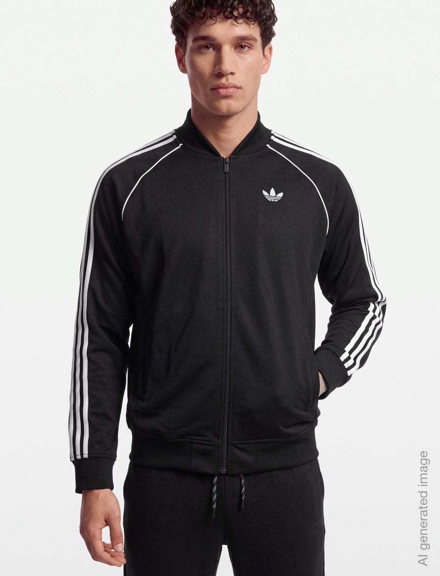 adidas Originals - SST TT - casual jackets - black - 3
