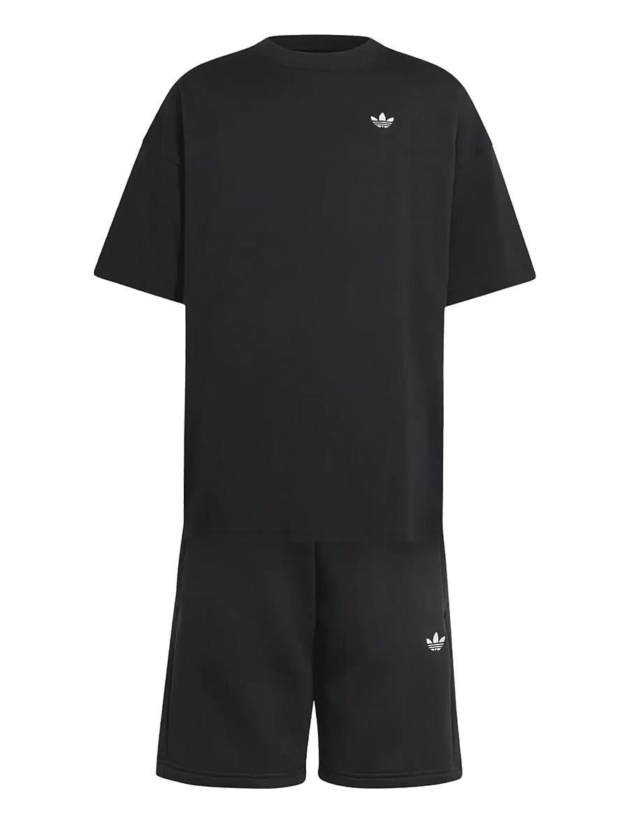 adidas Originals - SHORTS TEE SET - 2-teilige sets - black - 1