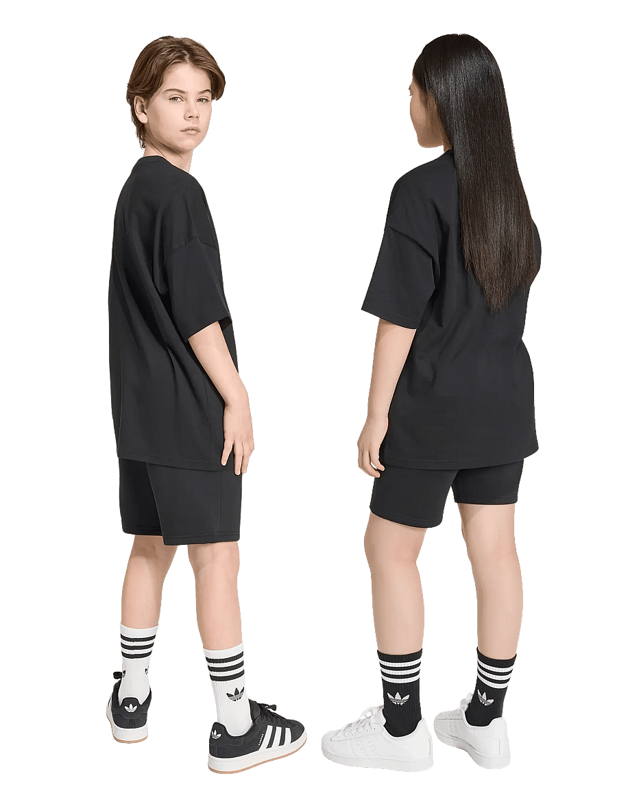 adidas Originals - SHORTS TEE SET - 2-teilige sets - black - 4