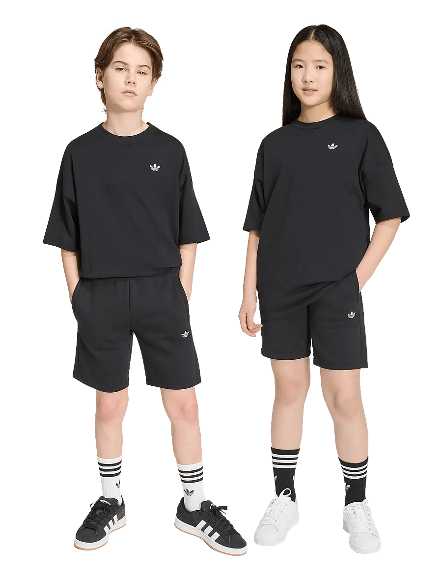 adidas Originals - SHORTS TEE SET - 2-teilige sets - black - 5