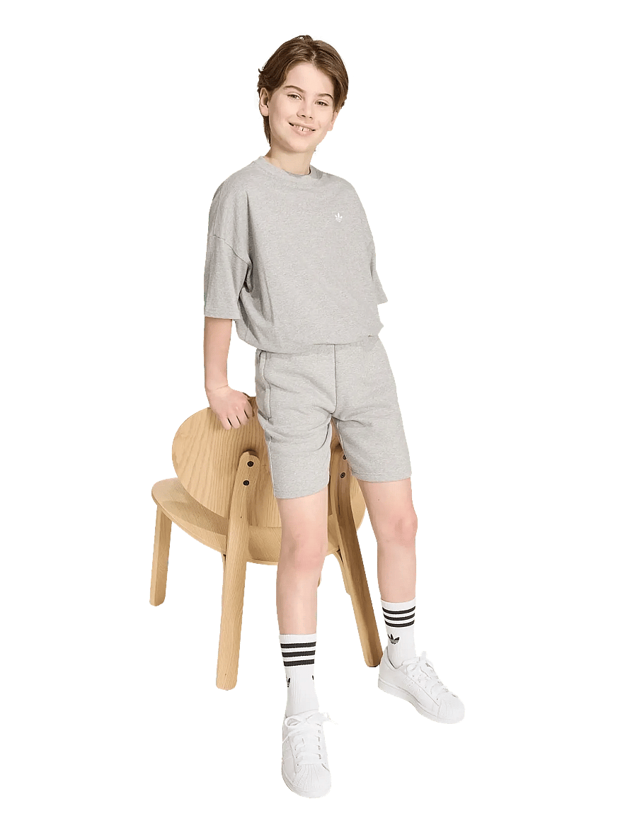 adidas Originals - SHORTS TEE SET - 2-osalised komplektid - mgreyh - 0