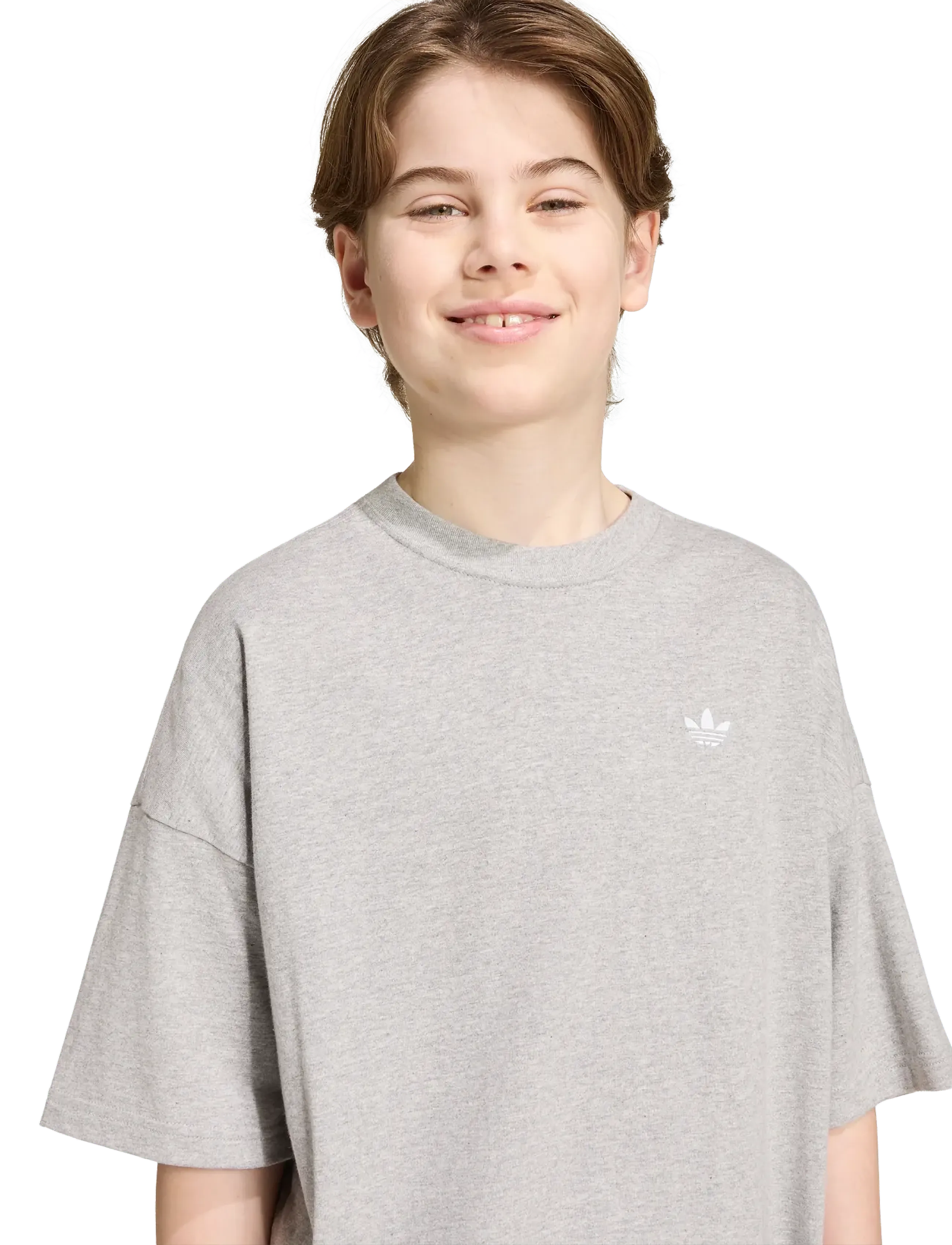 adidas Originals - SHORTS TEE SET - 2-osalised komplektid - mgreyh - 4