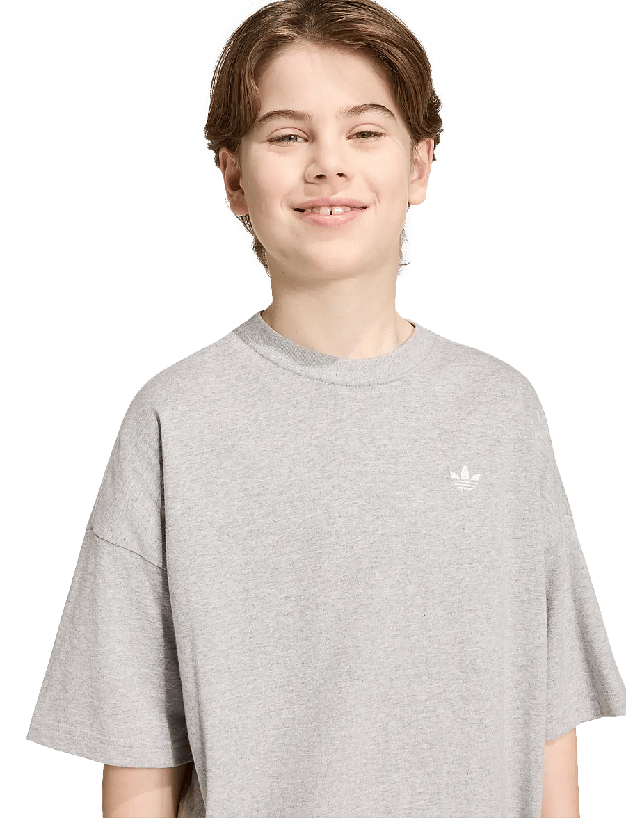 adidas Originals - SHORTS TEE SET - 2-osalised komplektid - mgreyh - 4