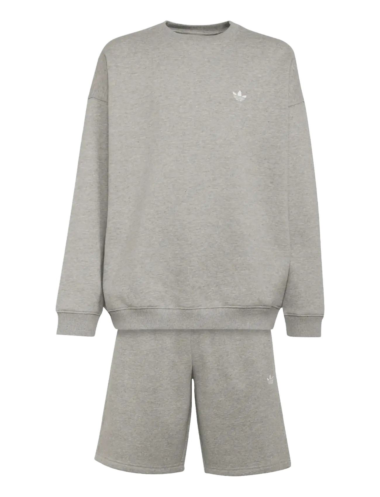 adidas Originals CREW SHORTS SET - Joggingset & tvådelade set - MGREYH / grey