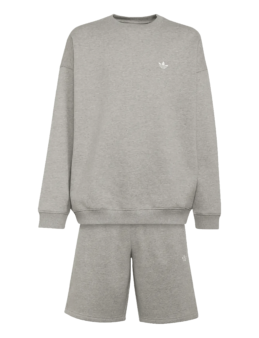 adidas Originals - CREW SHORTS SET - 2-osalised komplektid - mgreyh - 1
