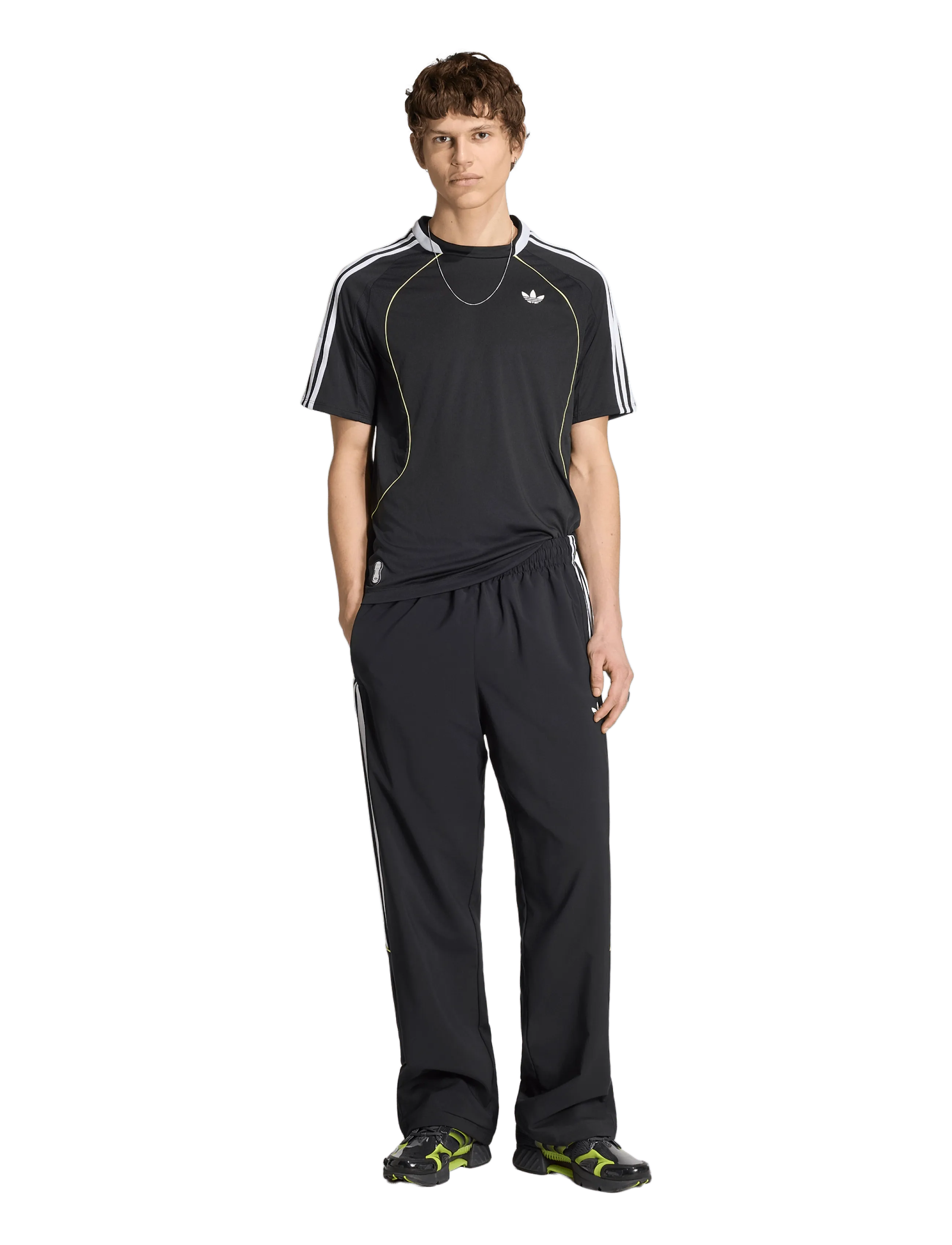 adidas Originals - TEAMGEIST TP - hosen - black/white - 3