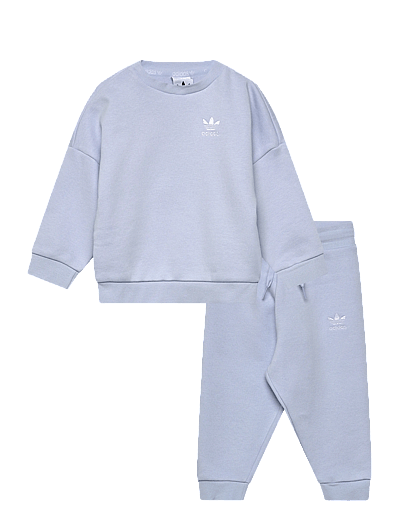 adidas Originals CREW JOG SET - Joggingsæt - CRSK / blue