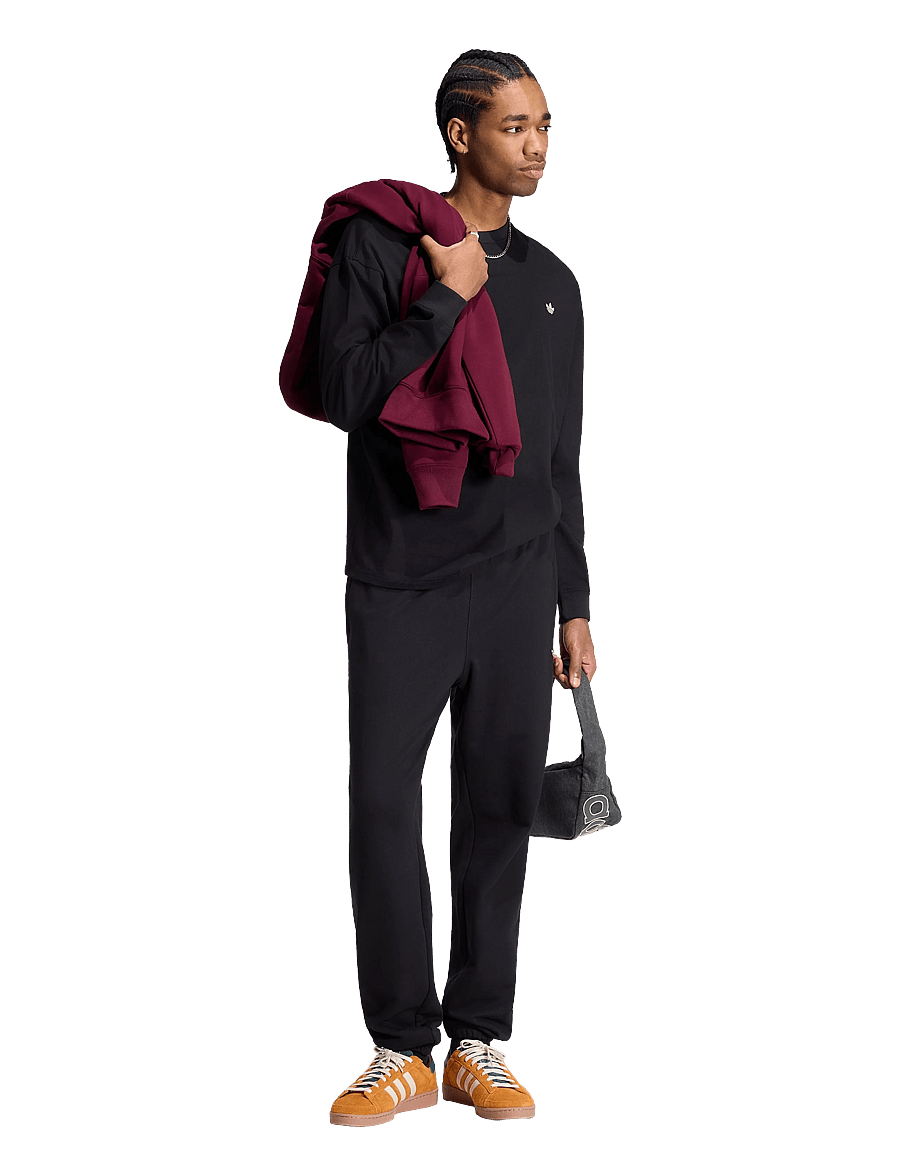 adidas Originals - ESS PANTS FT - hosen - black - 0