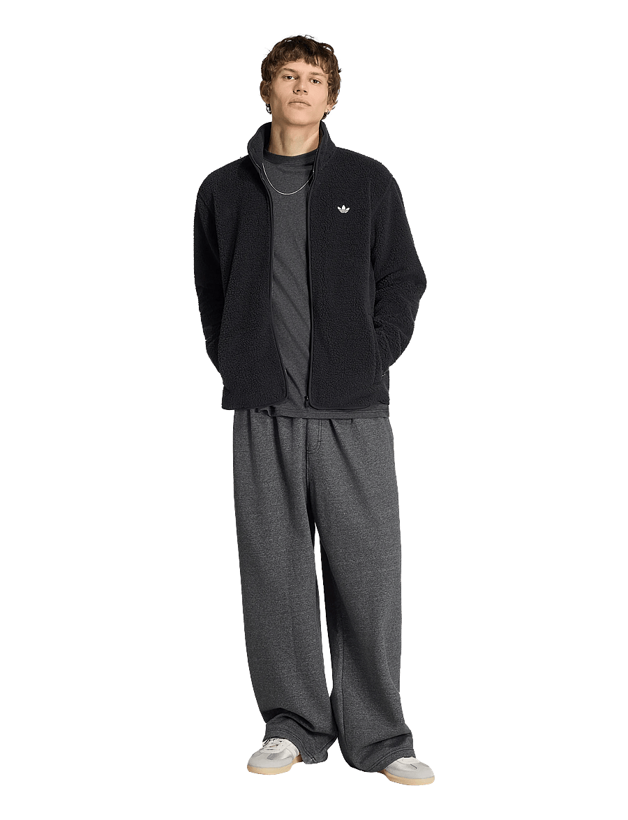 adidas Originals - ESS JKT - fleece & mellanlager - black - 4