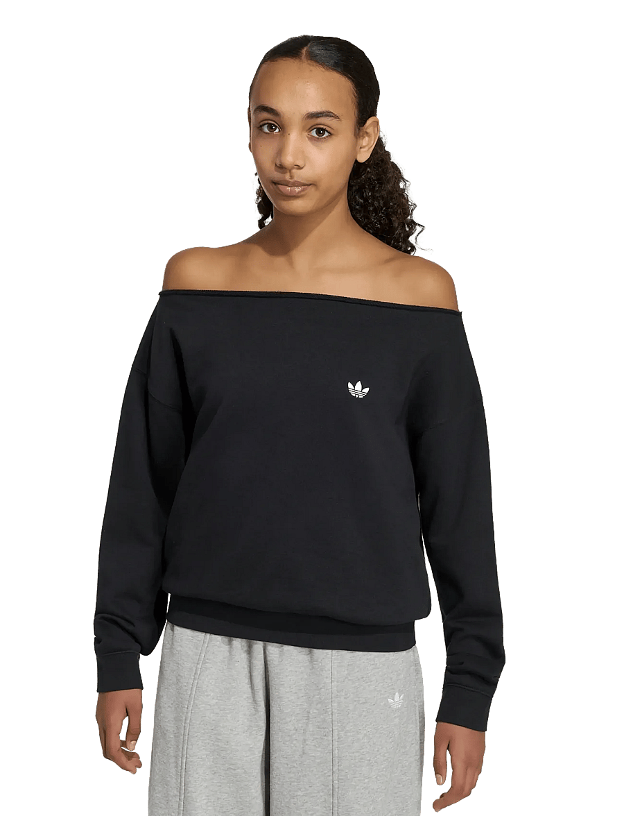 adidas Originals - OS SWEATSHIRT - sweatshirts - black - 0