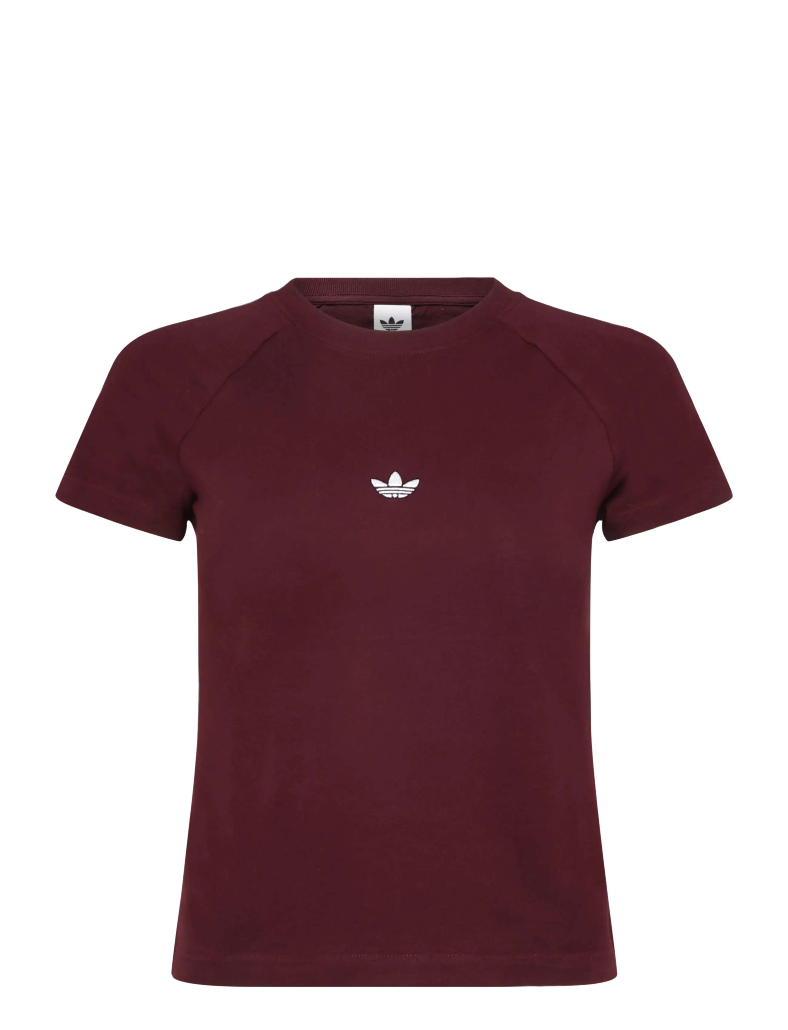 adidas Originals ESS SLIM TEE - adidas - MAROON / burgundy
