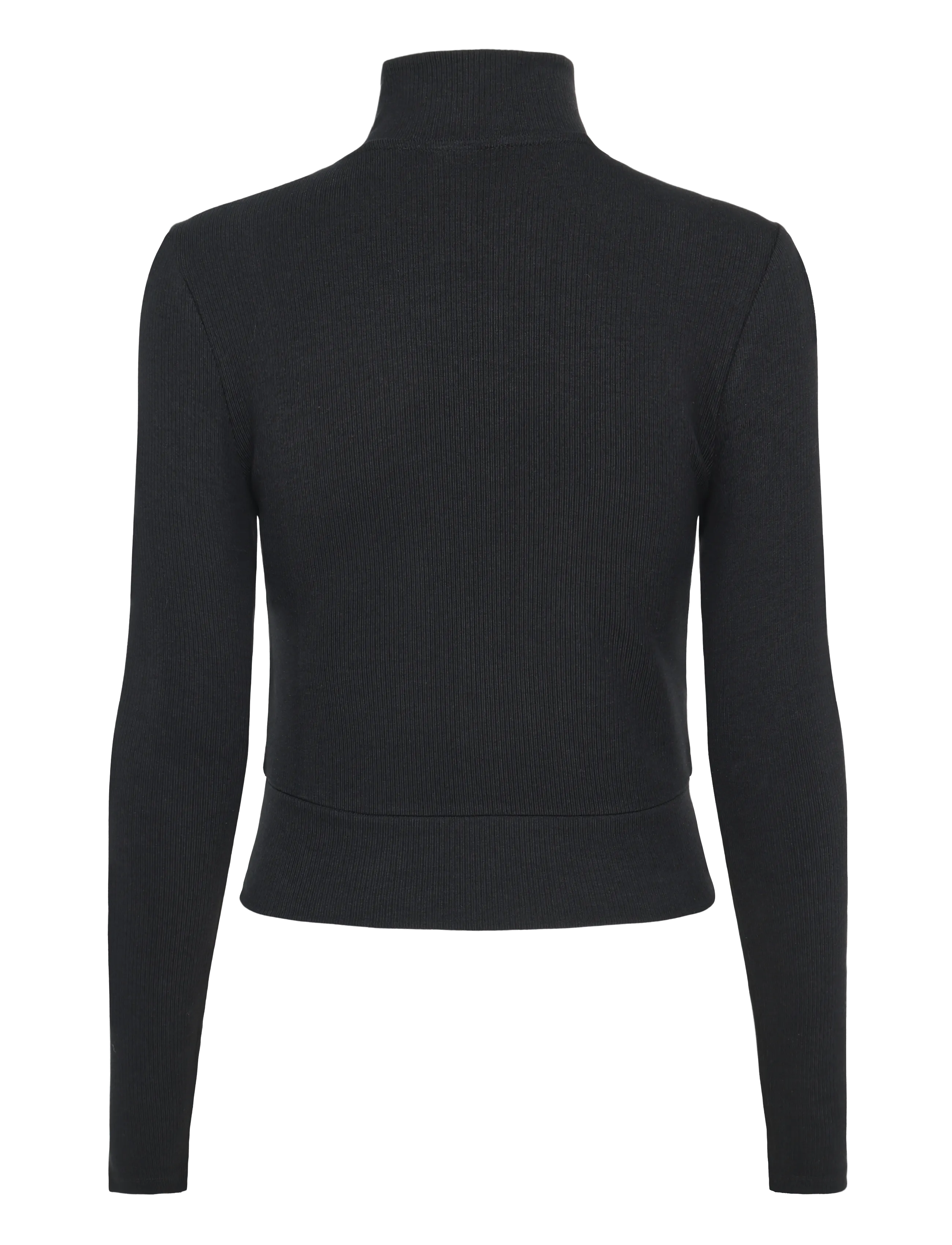 adidas Originals - ESS RIB FZ TT - långärmade tröjor - black - 2