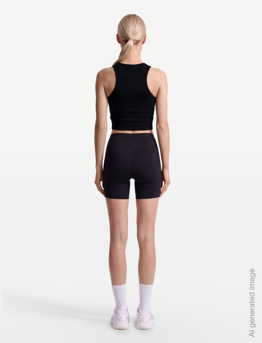 adidas Originals - ESS RIB TANK - linnen - black - 4