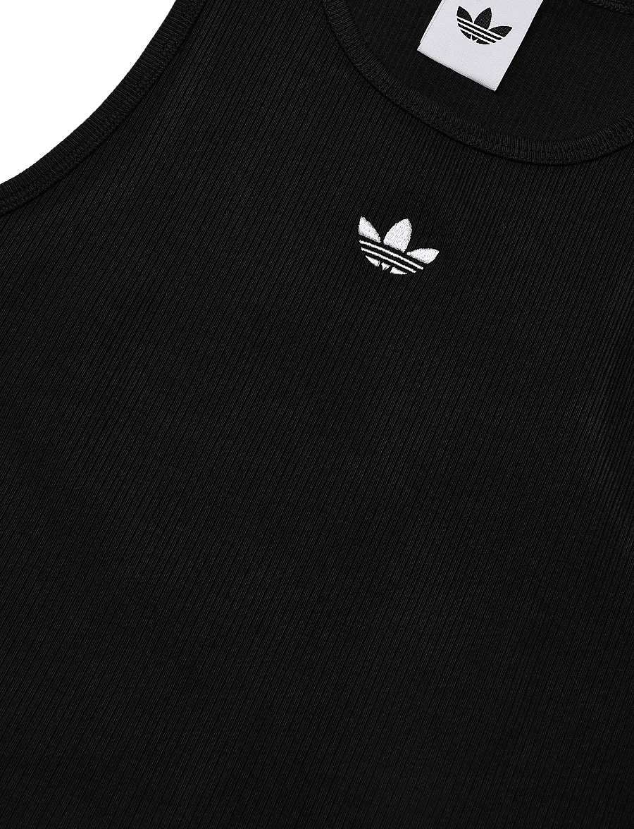 adidas Originals - ESS RIB TANK - linnen - black - 2