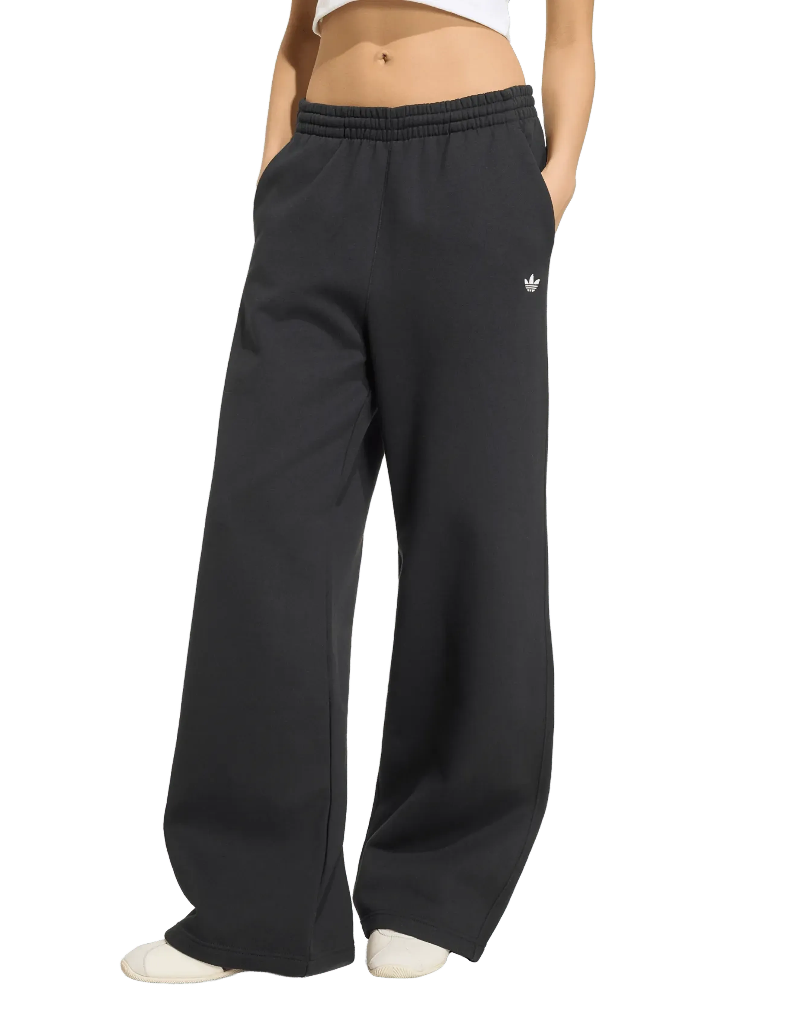 adidas Originals - ESS FL WL PANTS - trainingshosen - black - 3