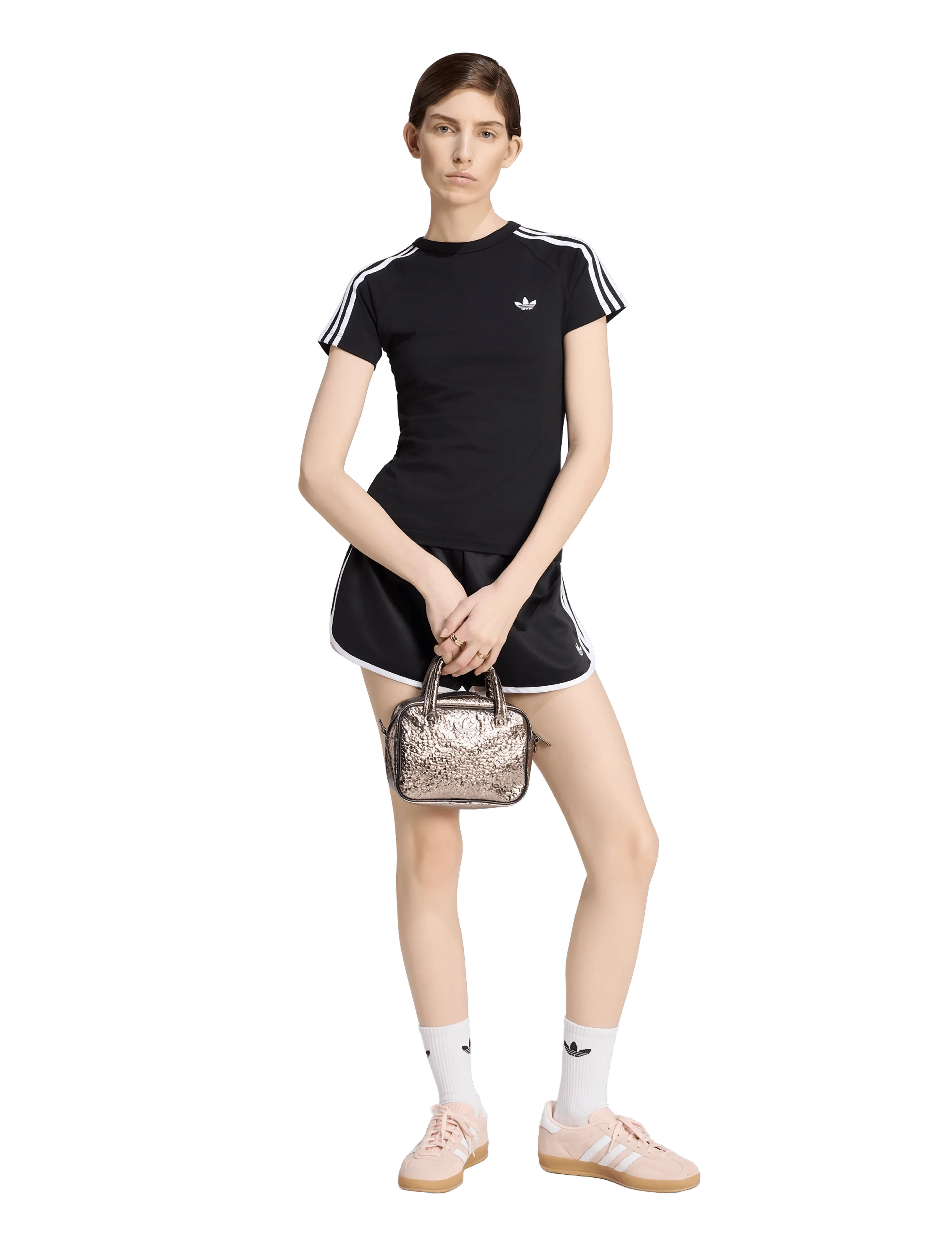 adidas Originals 3S SPRNTR SHORT - Alles anzeigen - BLACK/WHITE / black
