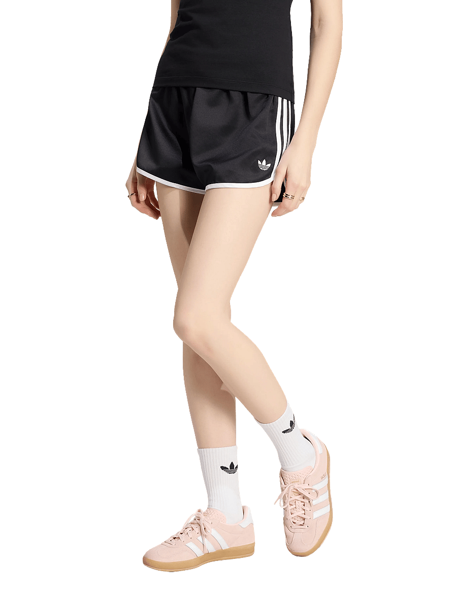 adidas Originals - 3S SPRNTR SHORT - shorts - black/white - 2