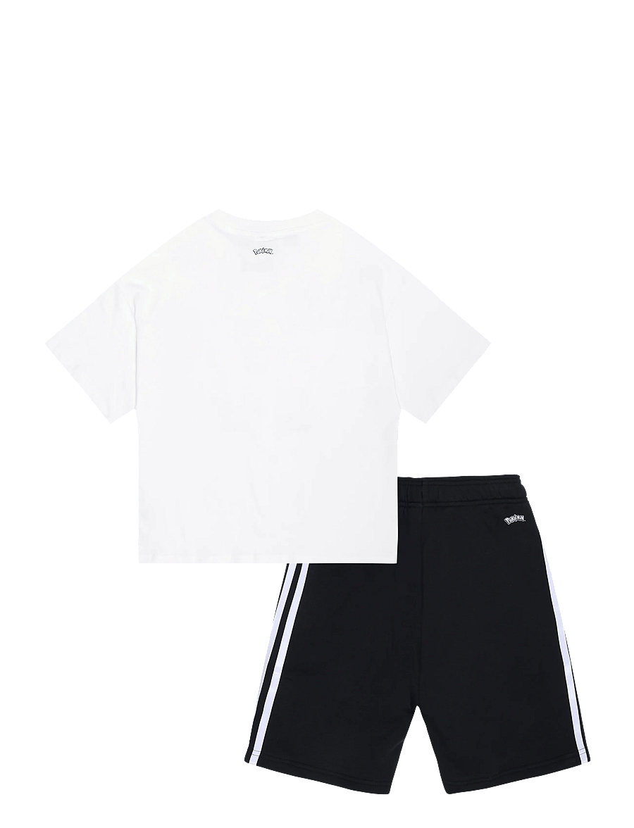 adidas Originals - LOOSE SET - sets mit kurzärmeligem t-shirt - white/black - 2
